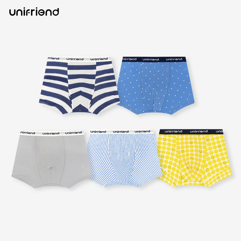 Children's Panties Women's Cotton Boxers Class a Korean Version of The Cartoon Boy's Small Children Large Children's Boxers