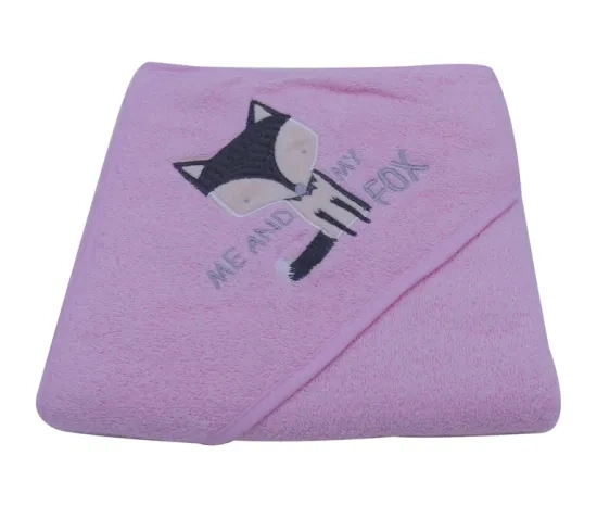 100% Cotton Terry Baby Hooded Towel