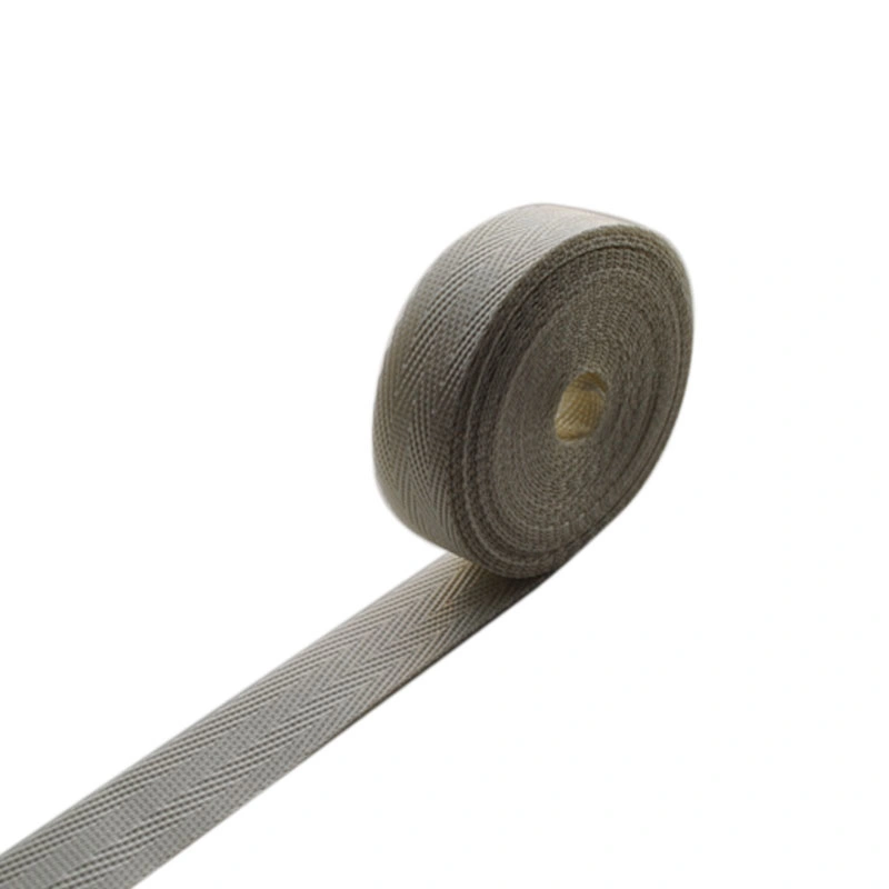 Plain Flat Webbing Tape Strap, Polyester/Nylon/PP Yarn