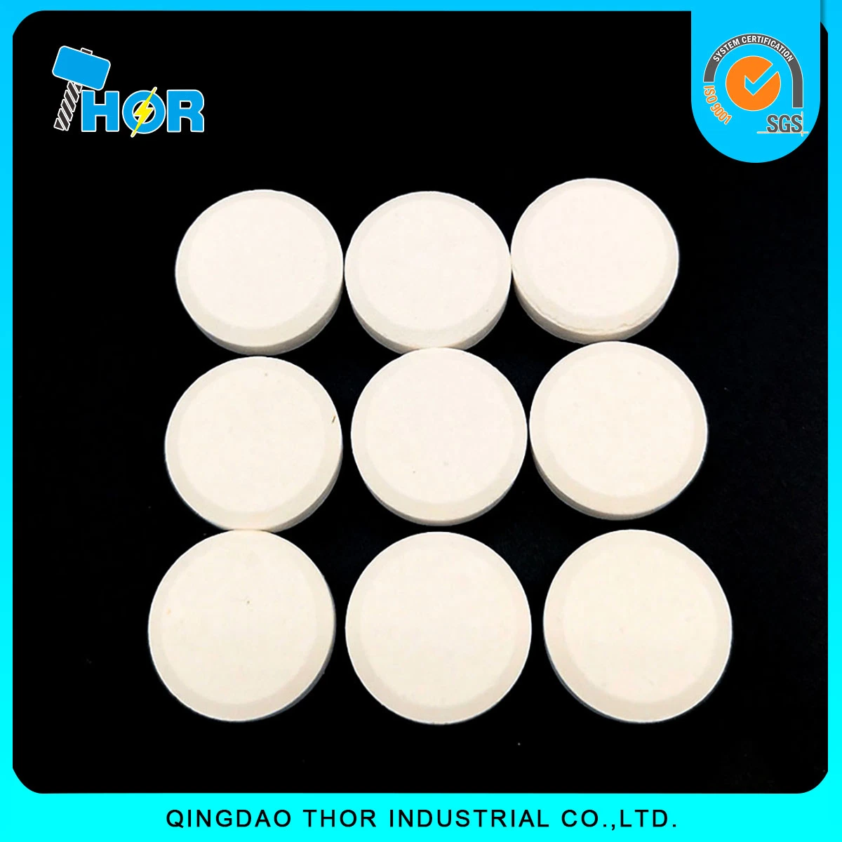 Cleaning Chemicals Disinfected 90% Chlorine Granular Tablets Trichloroisocyanuric Acid TCCA Swimming Pool