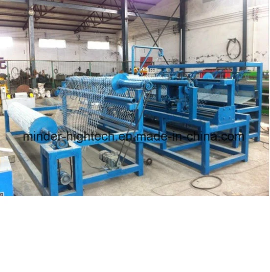 Automatic Chain Link (Diamond mesh) Fence Net Welding Machine-Chain Link Fence Production Line