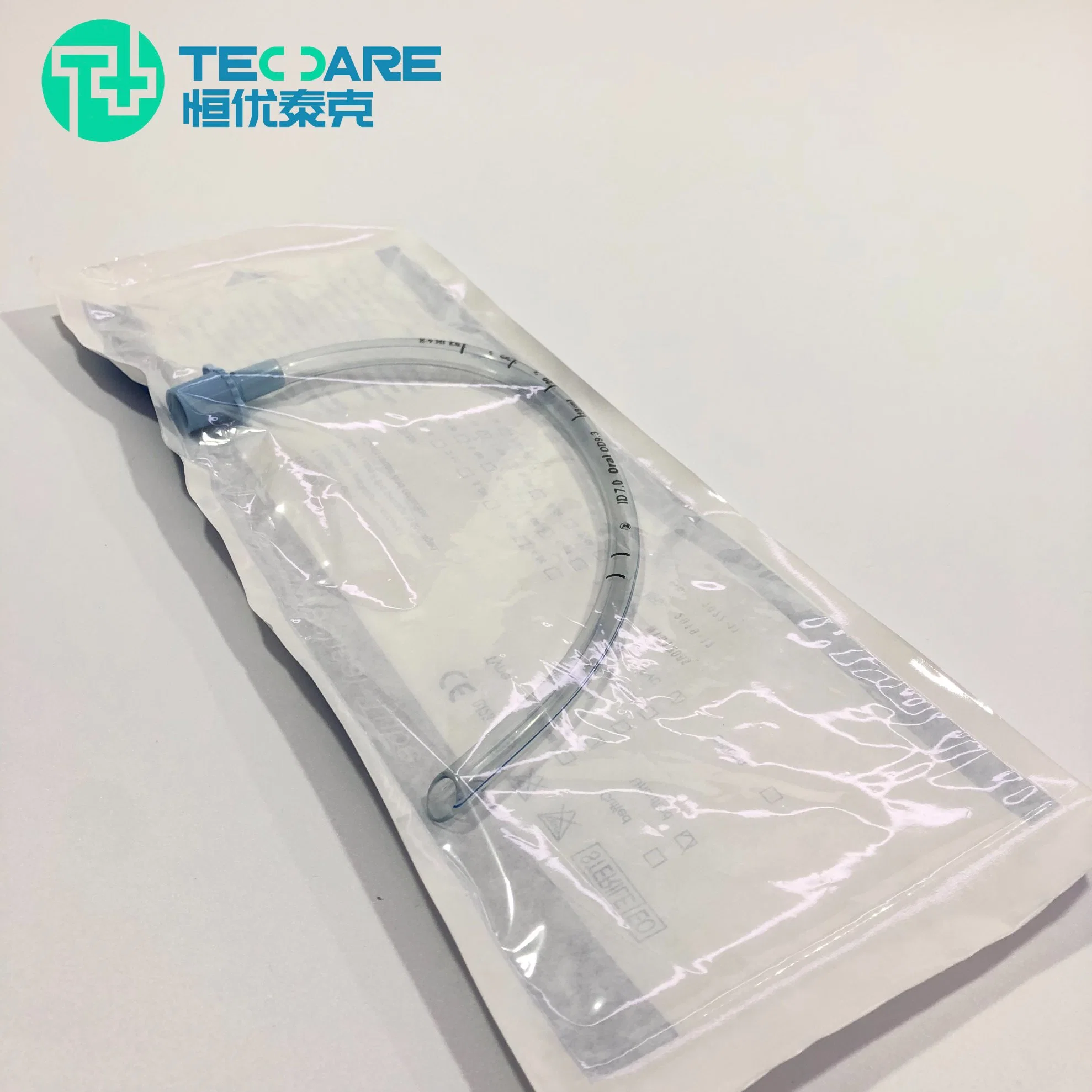 Disposable PVC Endotracheal Tube with High Volume Low Pressure Cuff