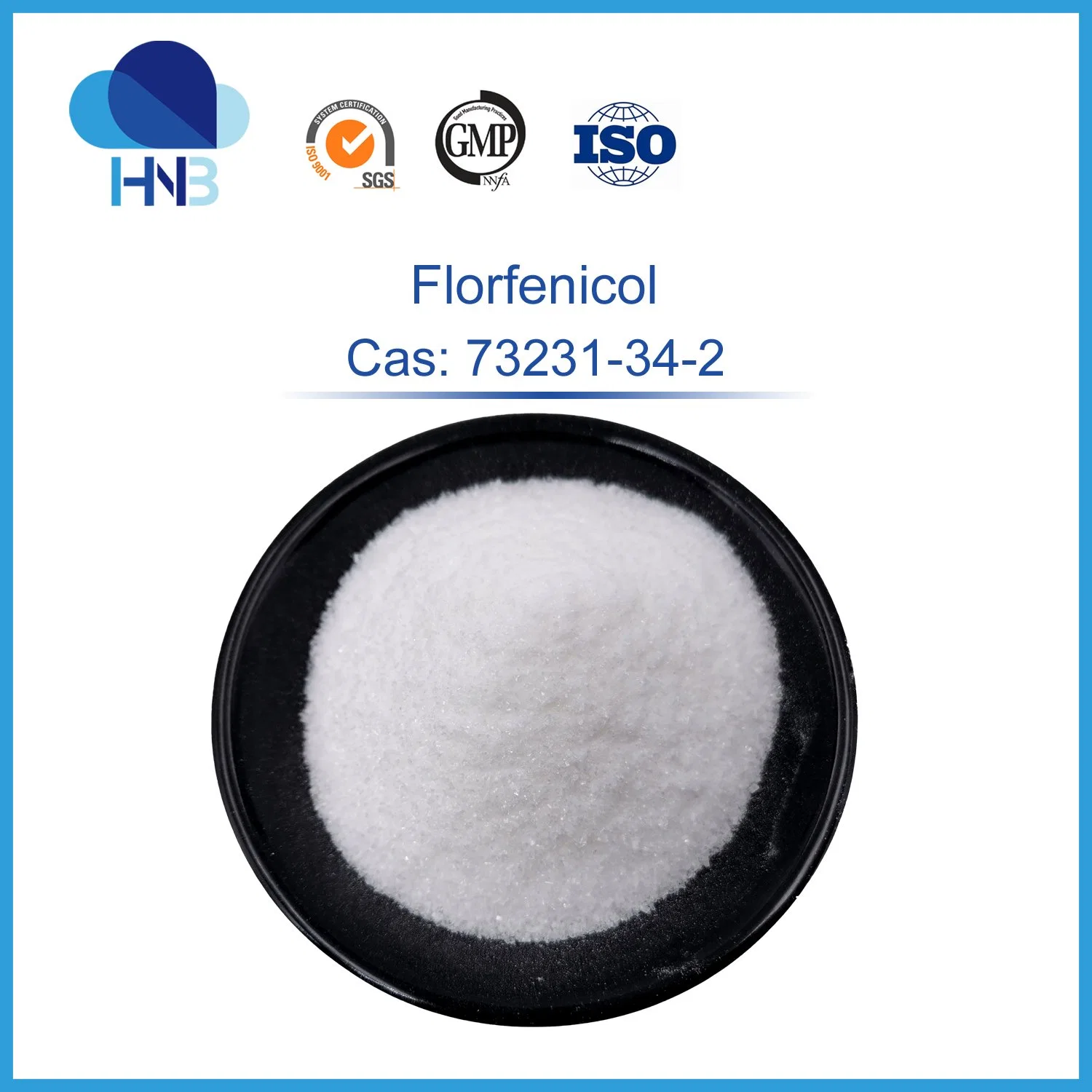 CAS 73231-34-2 Raw Materials Powder Veterinary Florfenicol