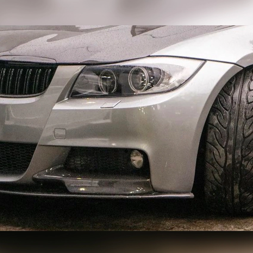 PP Plastic Front Bumper Lip for BMW E90 Pre Lci M Tech 2005-2008