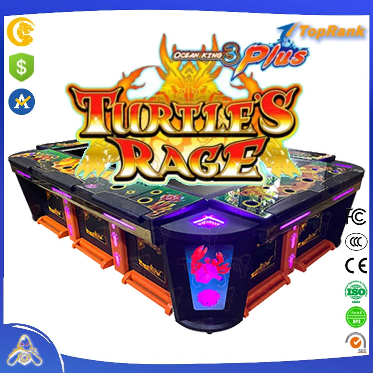 2023 Newest High Holding 6 Players Table Fish Games Ocean King 3 Turtles Revenge