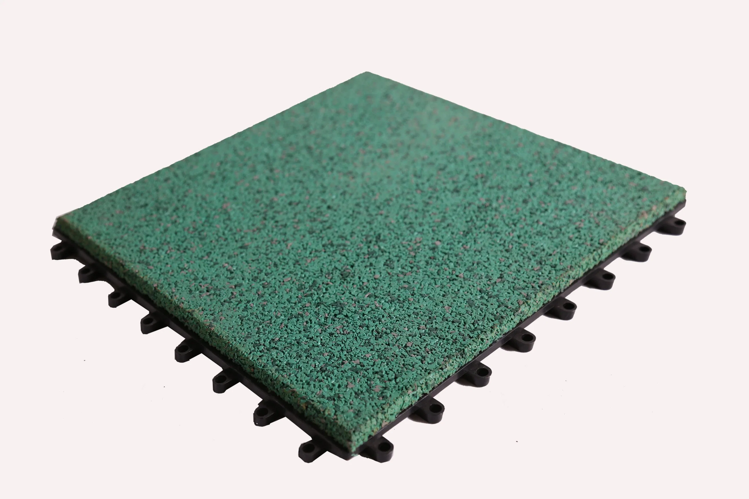 Tapetes de borracha EPDM composto verde com moldura plástica (A-DJ-29)