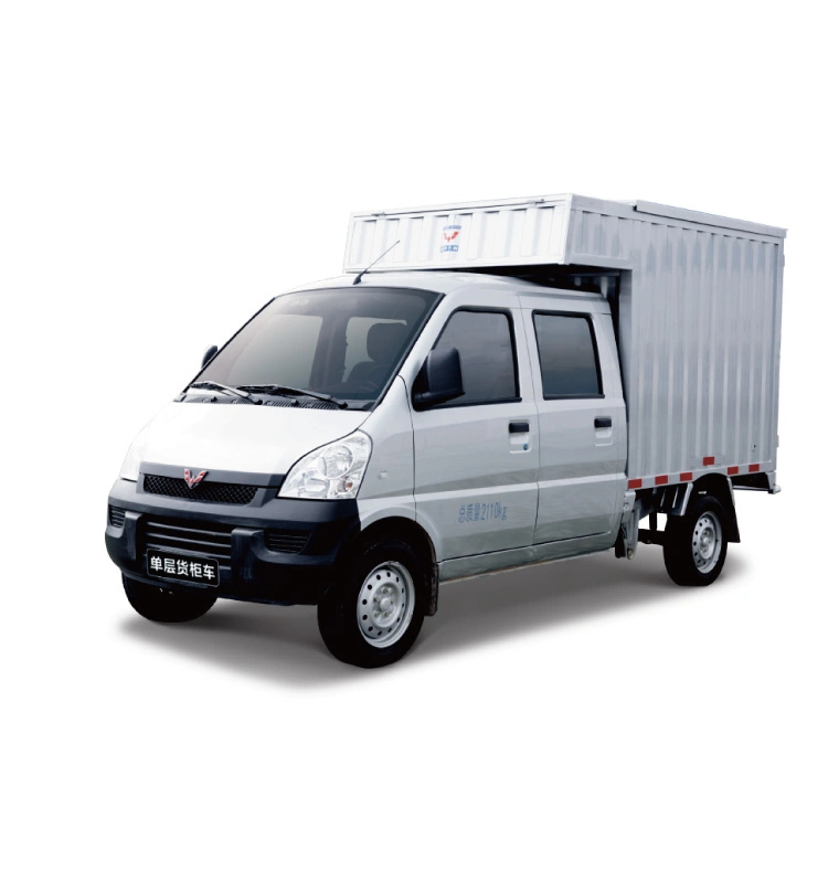 Wuling Double Cabin Mini-Truck New Pickup Truck Light Cargo Trucks Vehicle for Sale