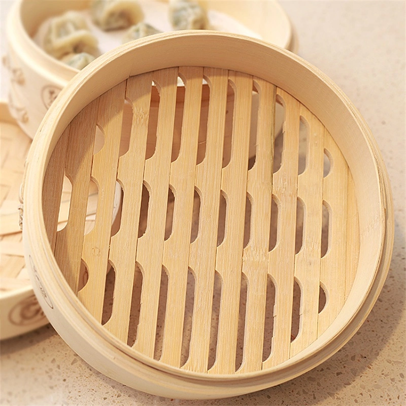 China Made 100% Natural Best Price Mini Bamboo Steamer Basket