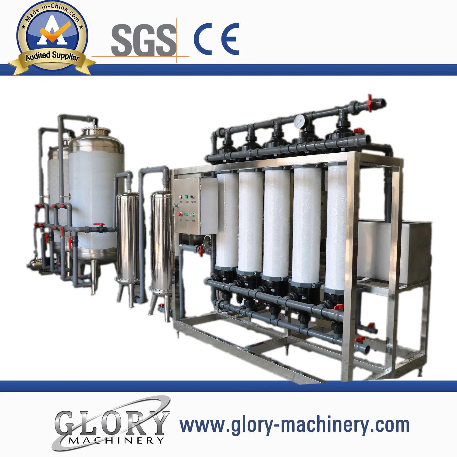 1t-50t/H RO Water Treatment for Drinking Water