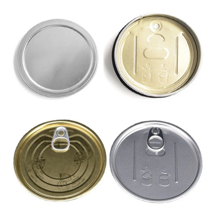 Wholesale/Supplier Metal Tin Box Round Tin Can with Pull Ring