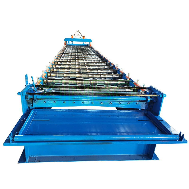 Trapezoidal Roof Sheet Manufacturing Machine Supplier Roof Panel Roll Forming Machine