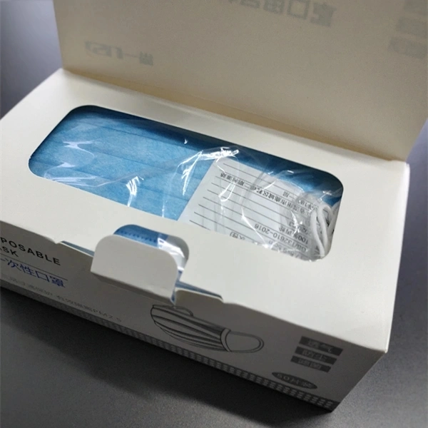 Disposable Good Quality Three-Layer Surgical Mask China Supplier According with En 14683