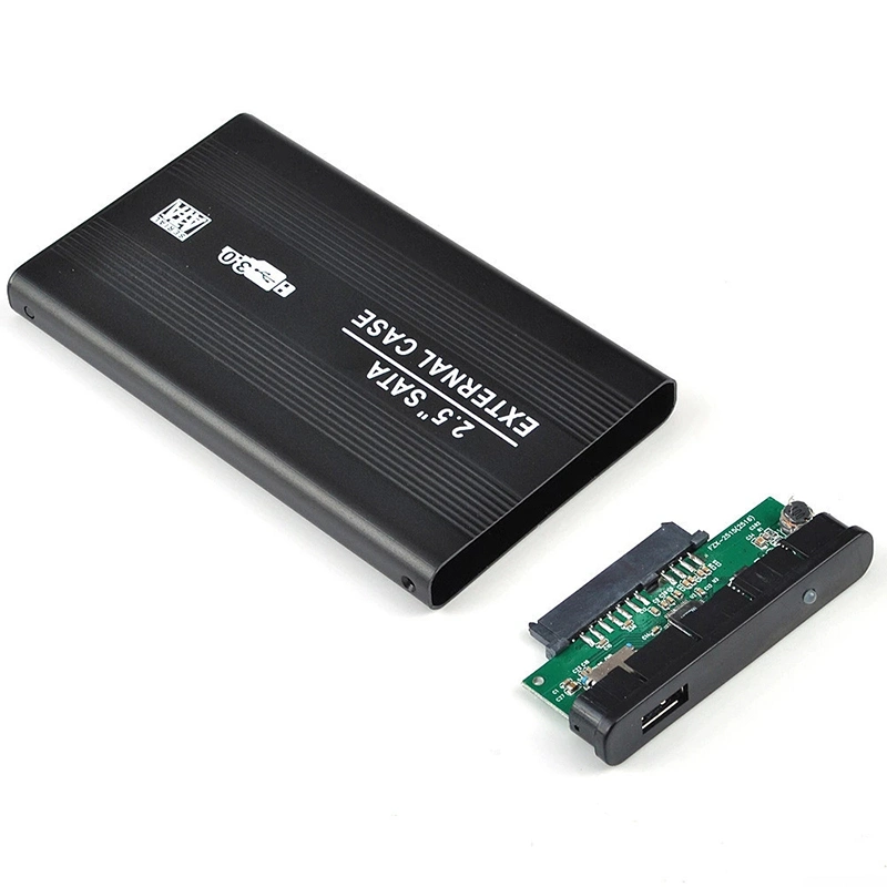 Boîtier de disque dur mobile USB3.0 à SATA de 2.5 pouces/SSD Boîtier de disque dur de 6 to avec prise en charge de 5 gbit/s.