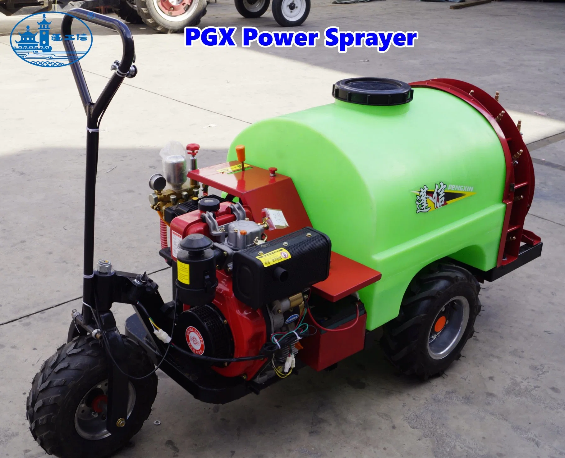 230L Garden Tool Landscape Spray Water Disinfection Self-Propelled Air Blasting Power Sprayer