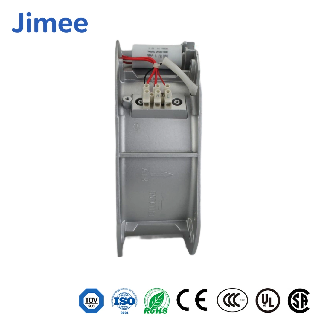 Moteur de couleur blanche Jimee gros ventilateur axial de la Chine évents Fabricant Jm17251b2hl 172*150*50mm AC soufflantes axial de l'industrie de la soufflante de ventilation de refroidissement d'utilisation