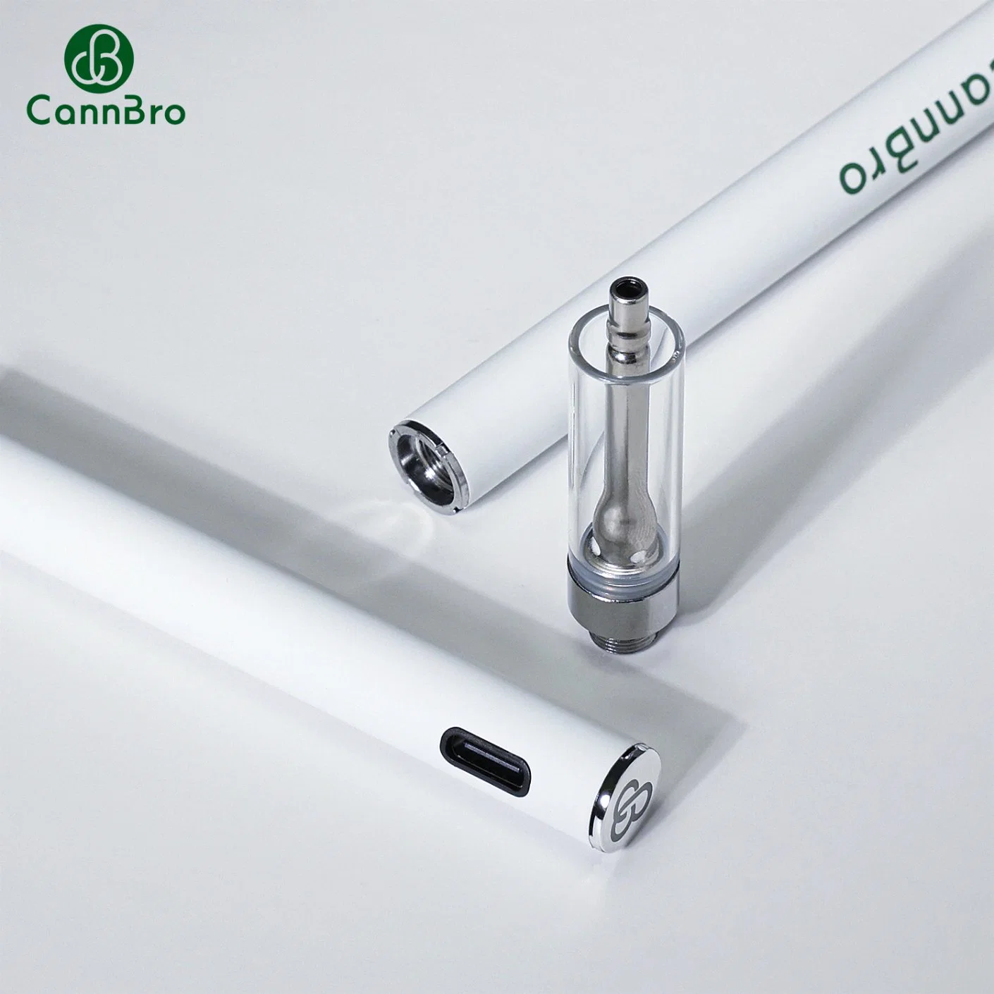 New Arrival Bar Shape Vape Pen Battery 290mAh Cannbro 510 Thread Battery with Type C Charging Port