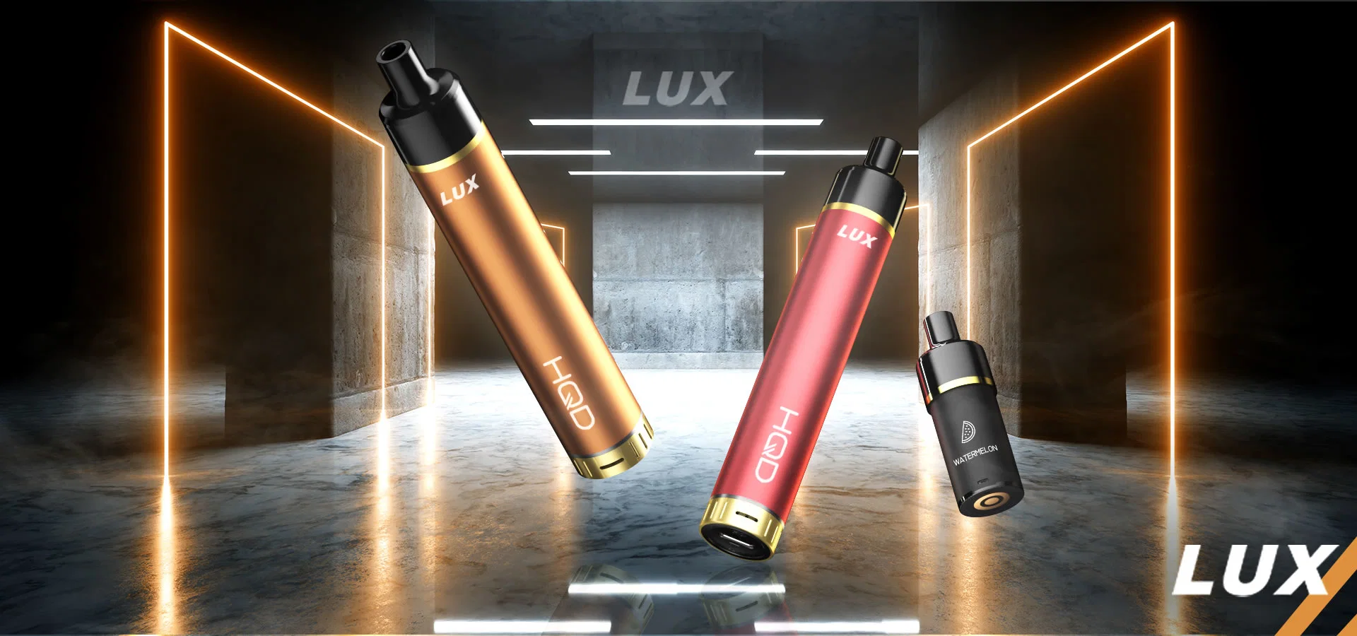 Marca Wordwide Hqd desechables Lux Vape Sistema Pod 5ml llene los cartuchos de cigarrillos E 850mAh Batería recargable de bolitas de 1500 Lituania Belarús Albania, Montenegro