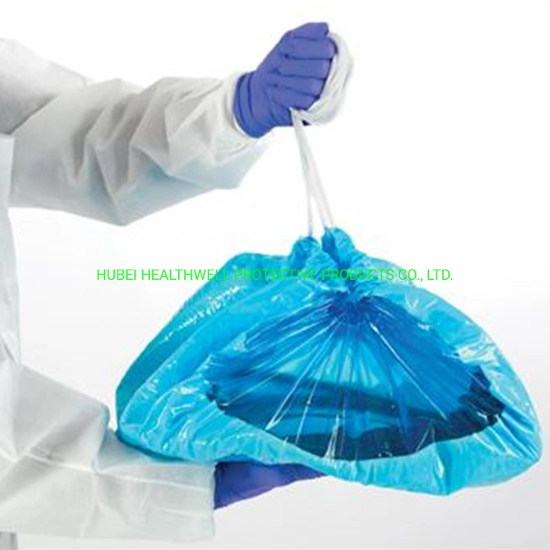 Disposable Endoscope Transport Protection Pad Bag with Drawstring Ties