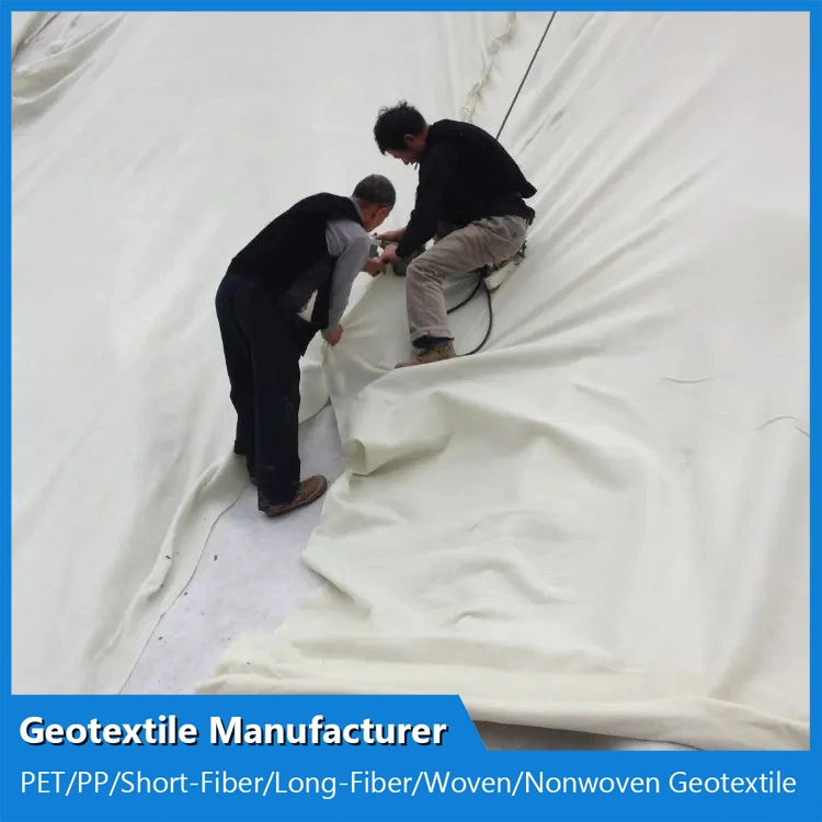 Constructional Material Filament Spunbond PP Nonwoven Geotextile for Road Highway Railway Slope Tunnel Construction