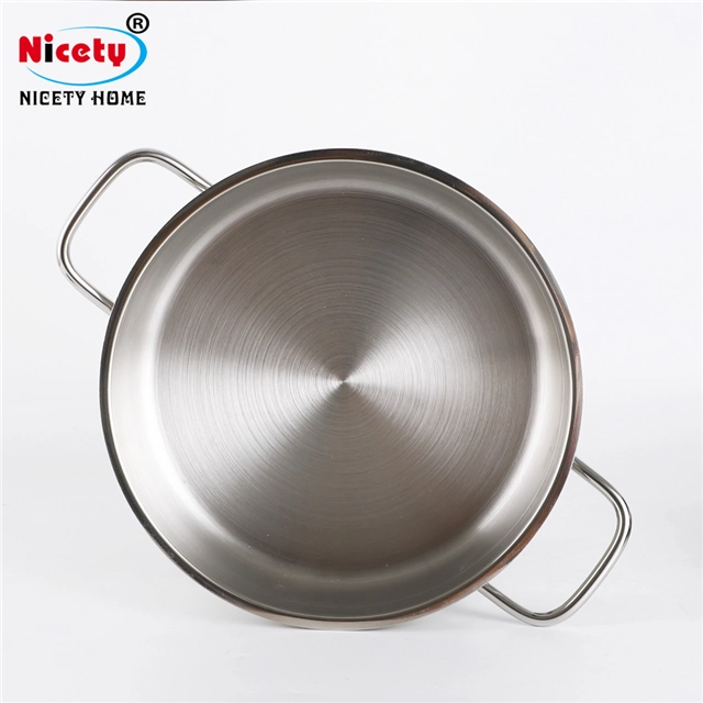 Manufacturers Sales Cooking Pots with Lids Kitchen Pot Sets Stainless Steel Non Stick Cooking Pot Cookware Set