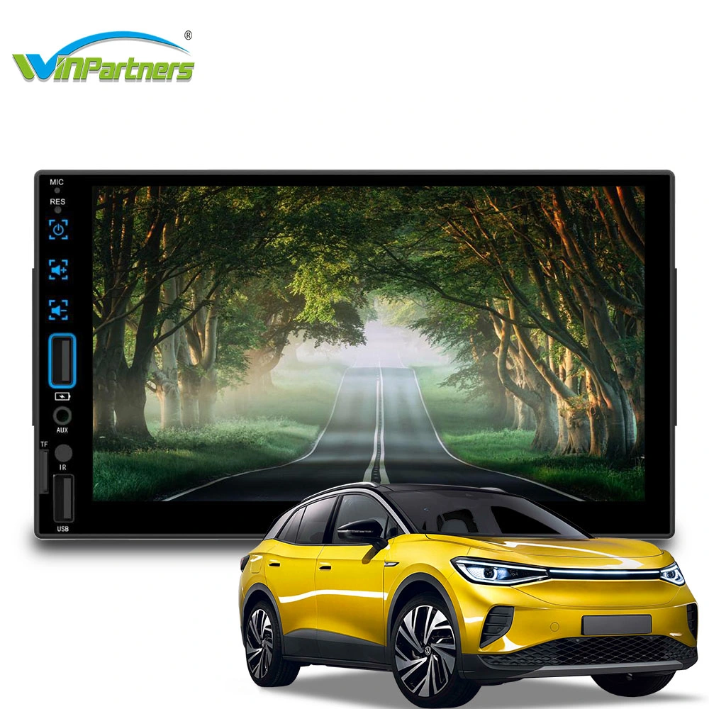 Car Audio MP5 Video Player with Mirror Link /Bt/TF/USB Functions