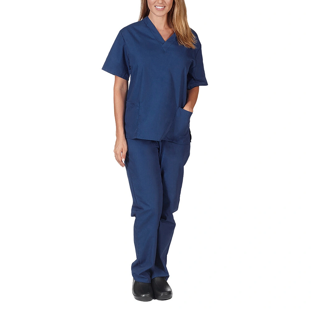 SPA Uniforms Women Workwear Beautician Scrubs Set Work Clothes Beauty Salon Tattoo Artist Uniform 2PCS Suit