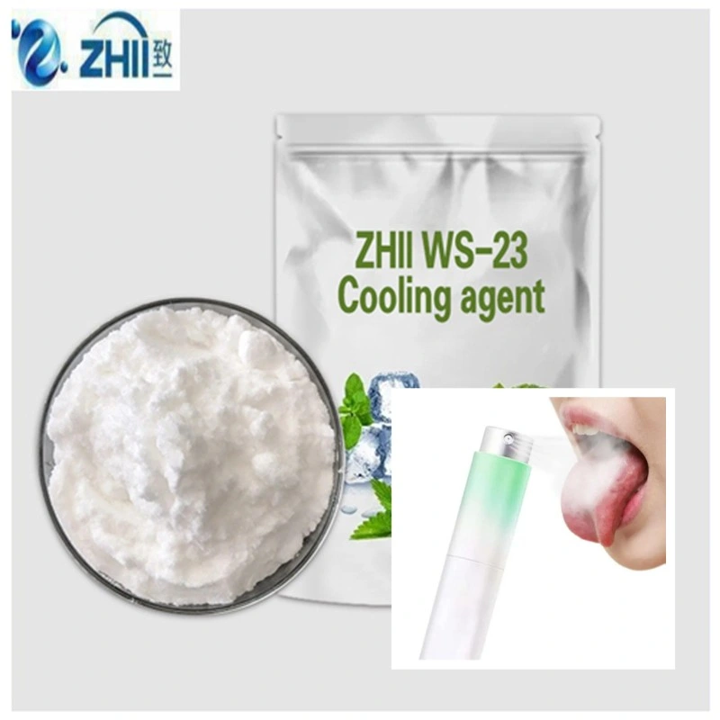 Zhii Multipurpose White Crystal Powdered Coolant Ws-23 Cooling Agent with Slight Mint Flavor Koolada