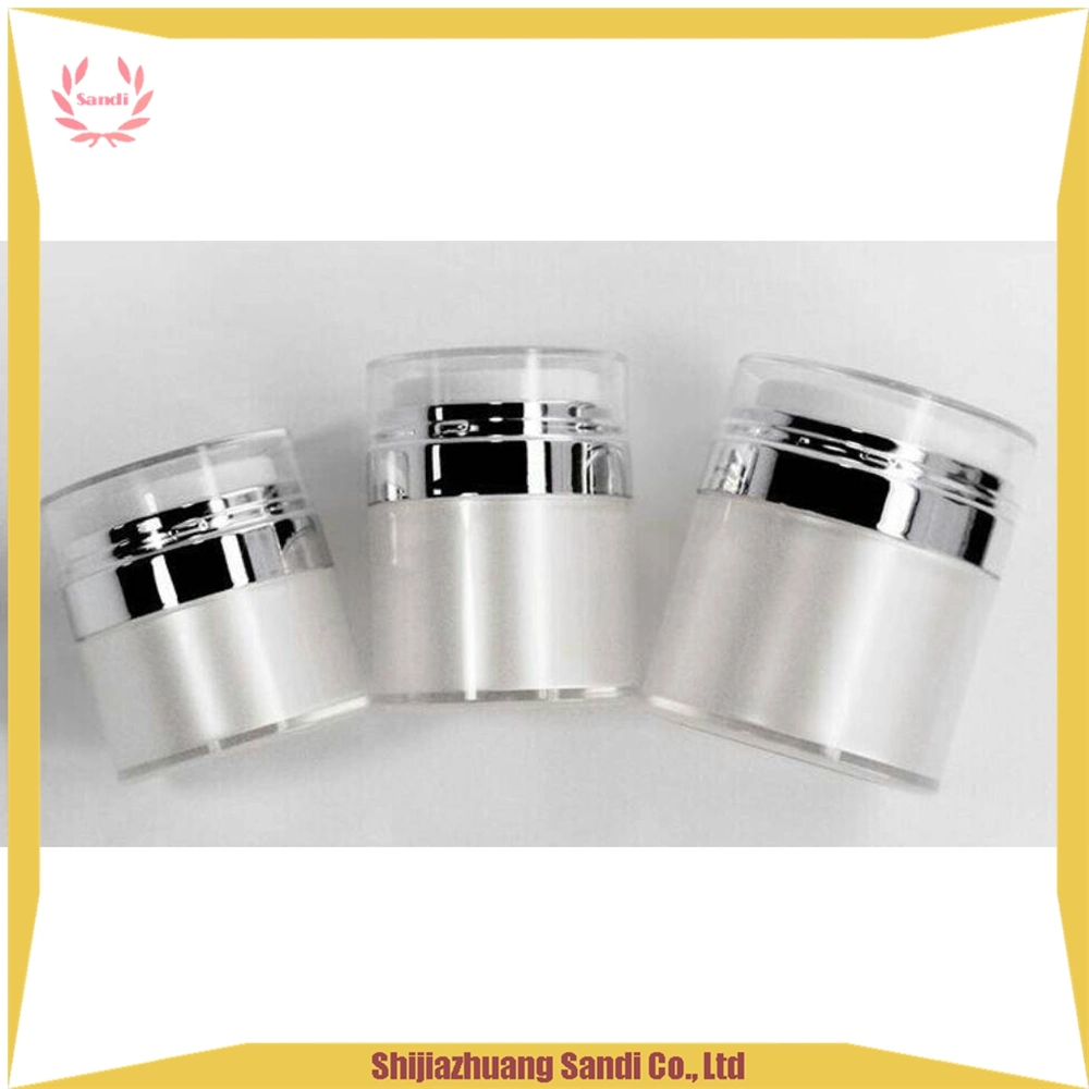 20g 30g 50g Cream Jar Wholesale/Supplier Airless Plastic Jar for Cosmetic Packaging