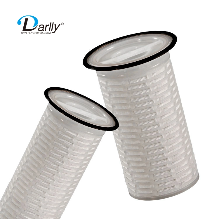 Bc Filter Cartridges for Filter Bag Size 1/2 with Flange Adapter Available in Economic/Nominal/Absolute Structure