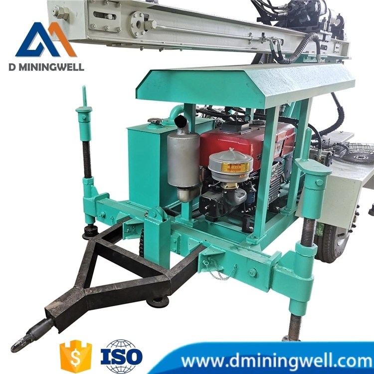 Guter Preis MW100 Borewell Rigs Wasser Brunnen Bohrmaschine Rig mit ISO 9001: 2000