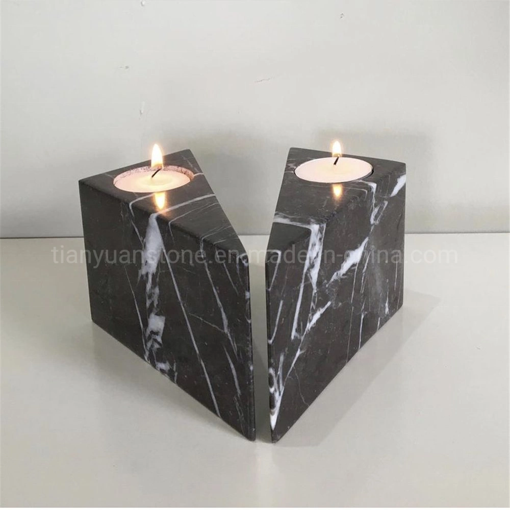 Candlestick Holder Type and Home Decoration Use Marble Candle Holder and Candlestick