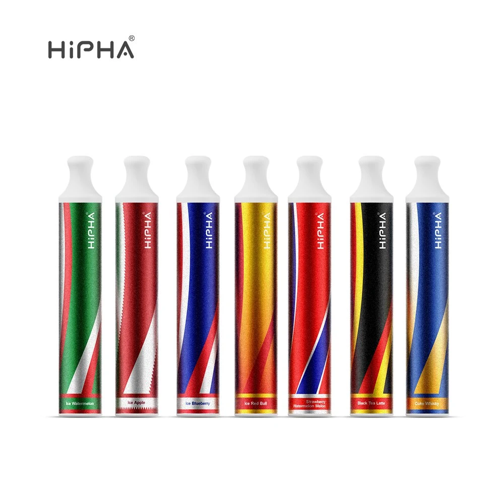 Cartucho de canetas Hipha EGO Vape para vapar feliz, caixa de papel descartável Design e cigarro China fábrica Atacado I Pape obter óleo Health Flavour Lost Pod Mary Elf VAP