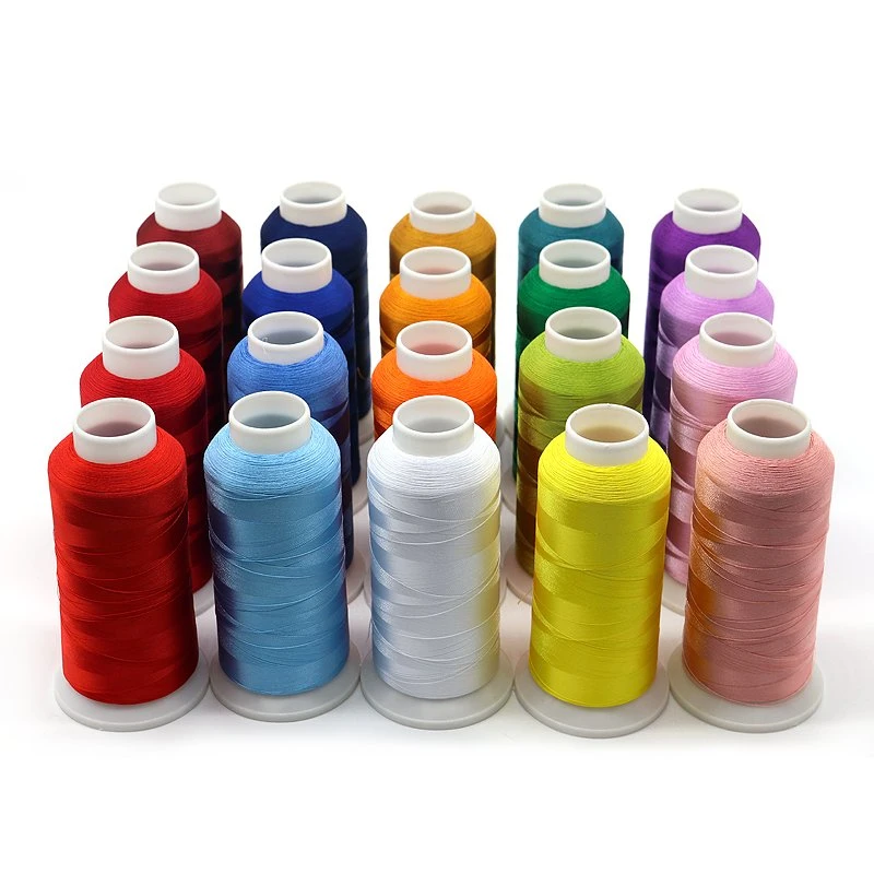 100% Polyester Manufacturer Embroidery Thread for Machine Embroidery