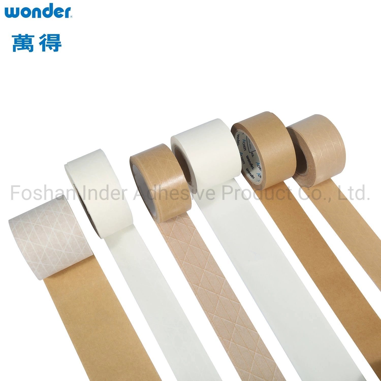 Wonder Brand General Purpose Self Adhesive Kraft Paper Tape Coated with Rubber Adhesive