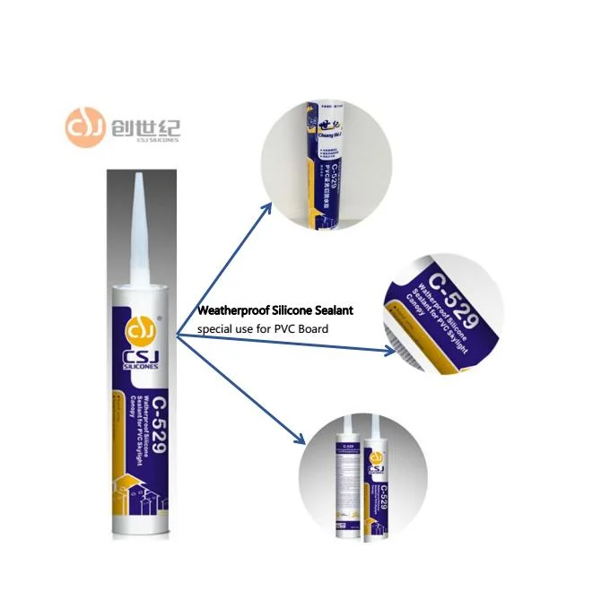 No Corrosion Silicone Sealant for Aluminum