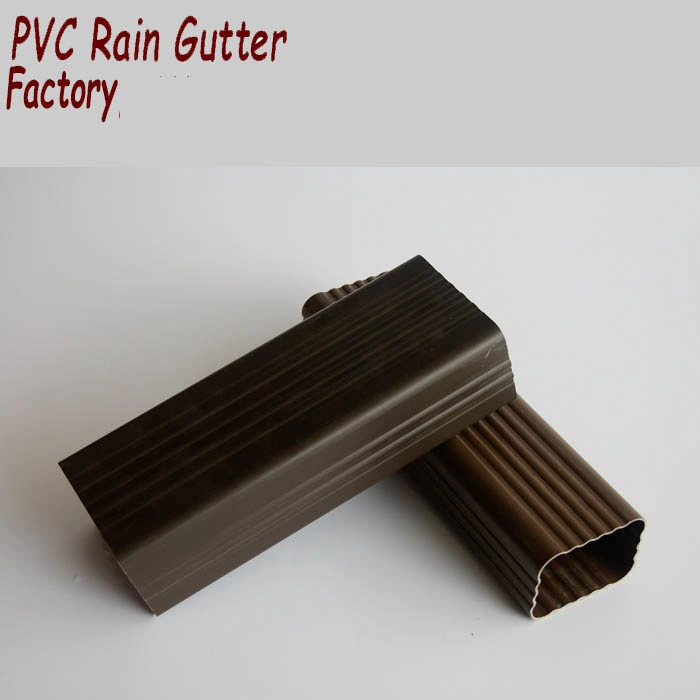 Nouveau design du Nigéria de vidange du pavillon de bonne qualité gouttière PVC /collecteur d'eau de pluie en PVC