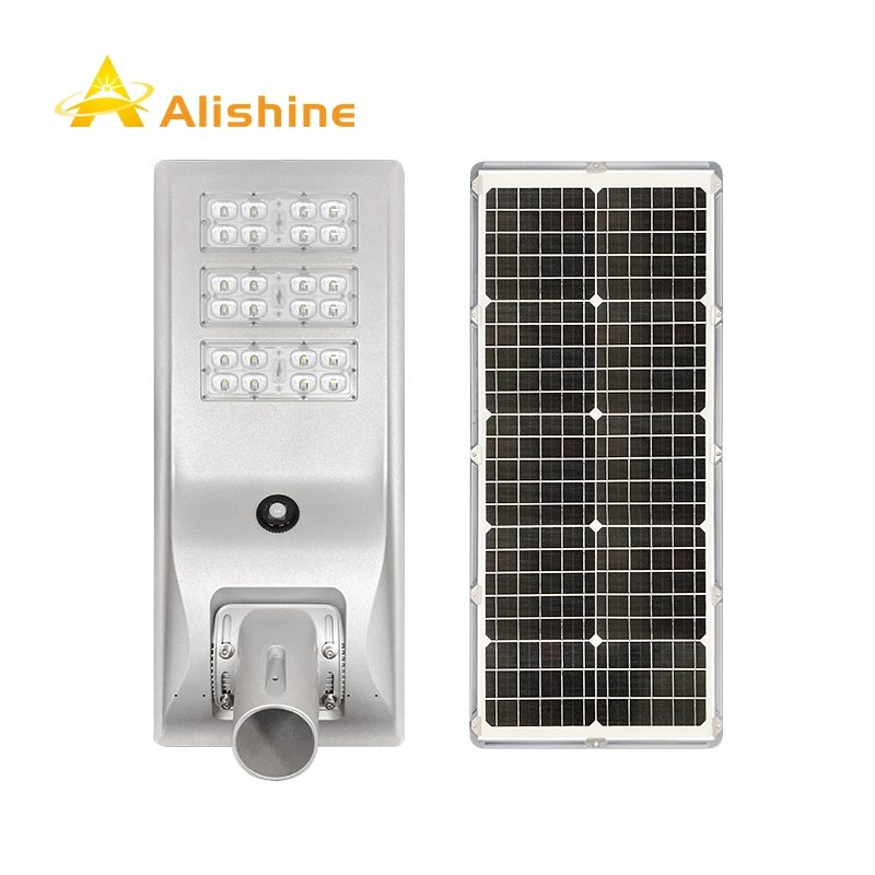 Waterproof 12V Solar 190lm/W Aluminum Integrated 45W LED Street Light