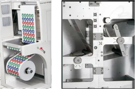 Role para implementar a tecnologia Laser Etiqueta Digital máquina de impressão