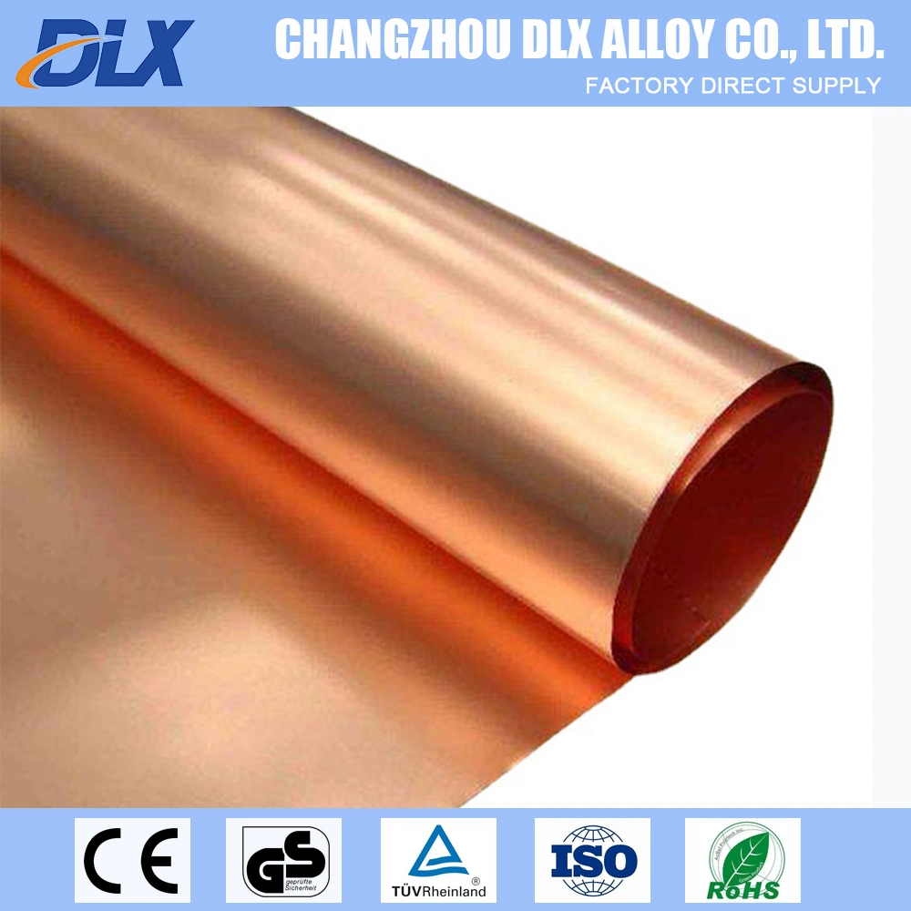 Fast Lead Time Cunisi Alloy C70250 Copper Sheet Strip Tape Foil Cw111c