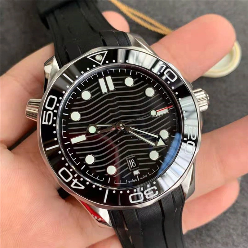 Men&prime; S Automatic Mechanical Steel Band Luminous or Men&prime; S Watch Sports Diving Mks Disc Fly Series Watches (CFWT-009)