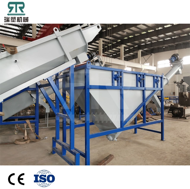 Recycling of Plastic Waste Pet Bottle Crushing Washing Drying Machine