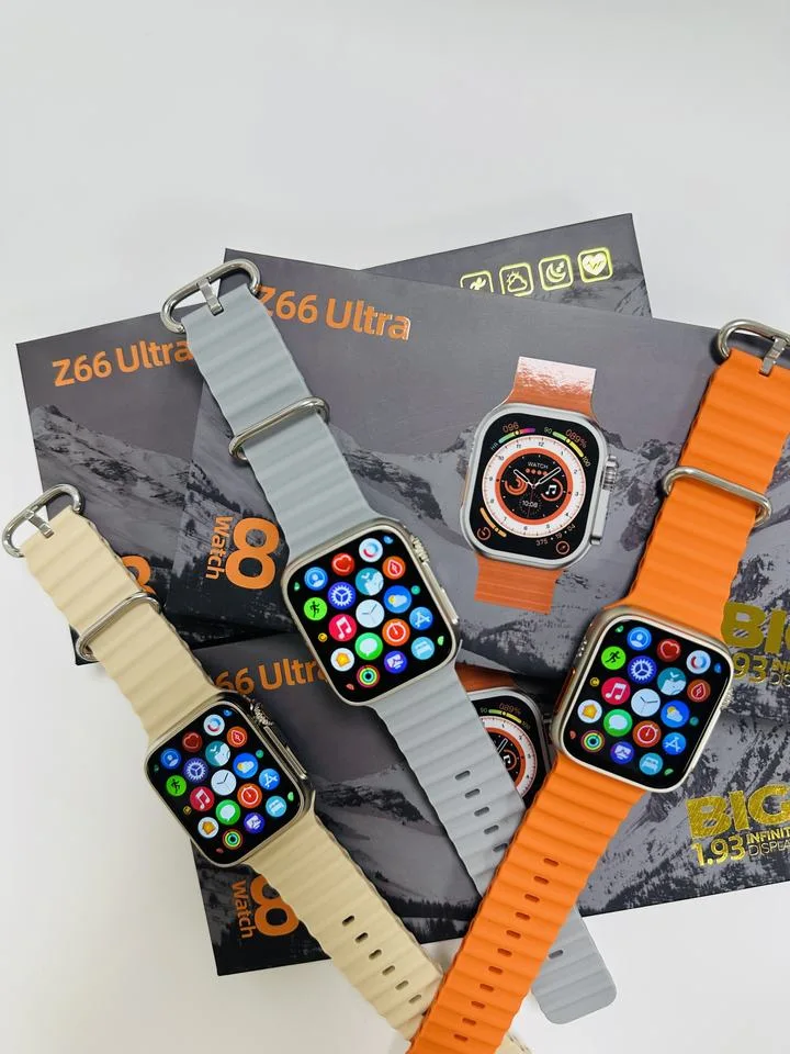 شاحن SmartWatch لاسلكي جديد طراز Z66 Ultra 1.92 بوصة بتقنية Smart Watch OEM Factory Quality Series 8 BT المتصل بـ Z66 Ultra Smart شاهد