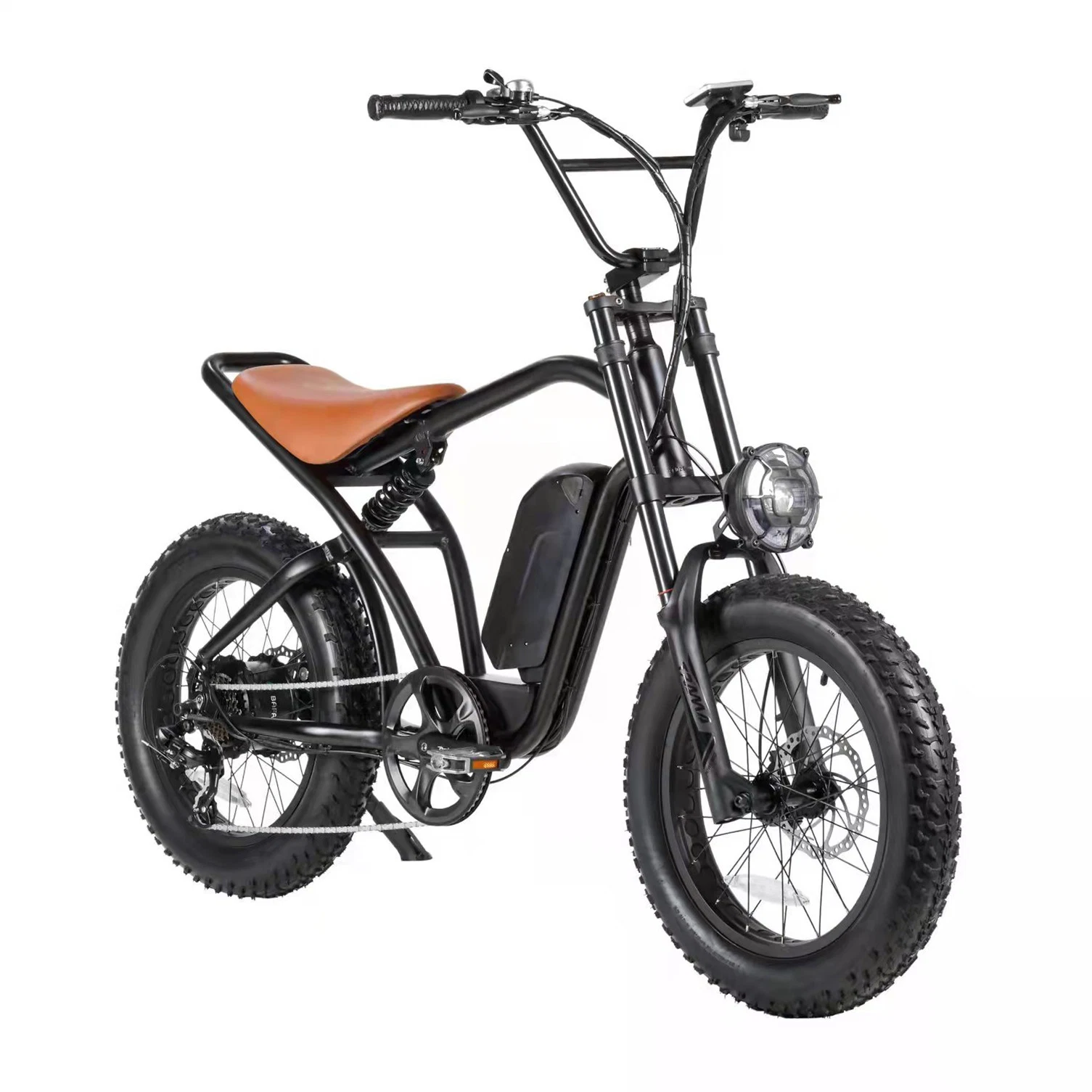 Nuevo diseño Chop eBike 750W Shimano 7 velocidad para adultos