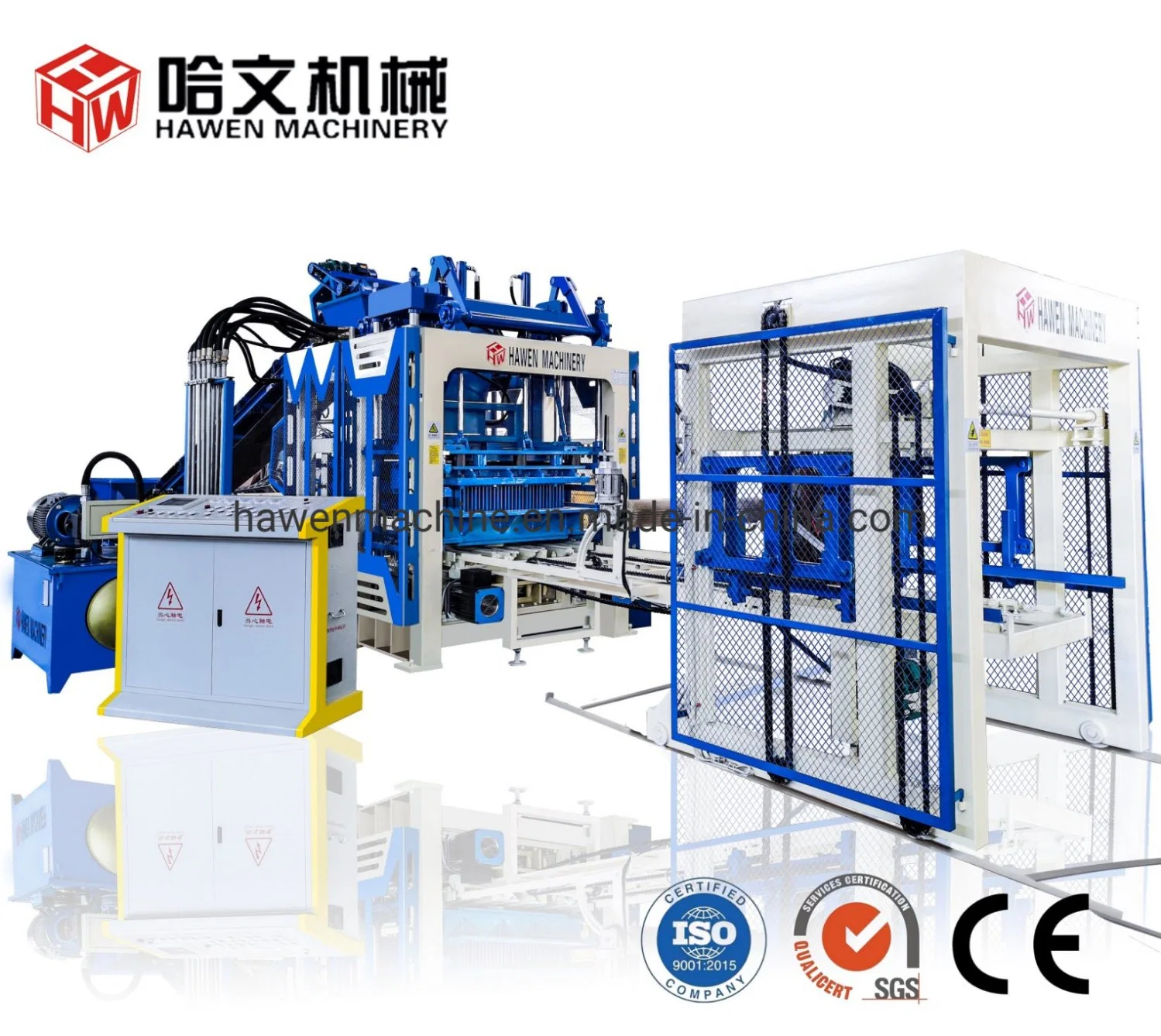 Full Automatic Concrete Brick Making Machine\ Automatic Brick Machine\Block Machine