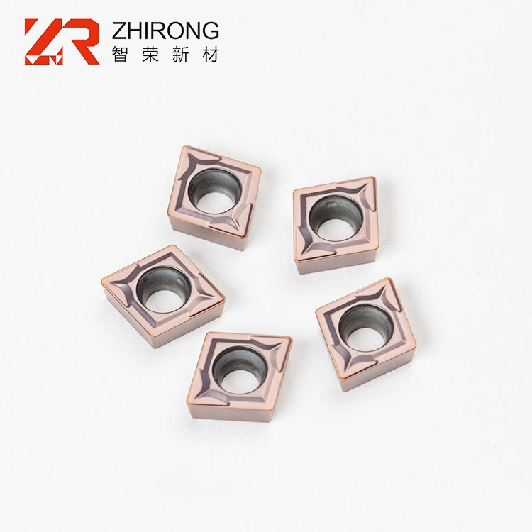 Ccmt120408-Ma Tungsten Cemented Carbide PVD Coating Turning Inserts for Processing Stainless Steel