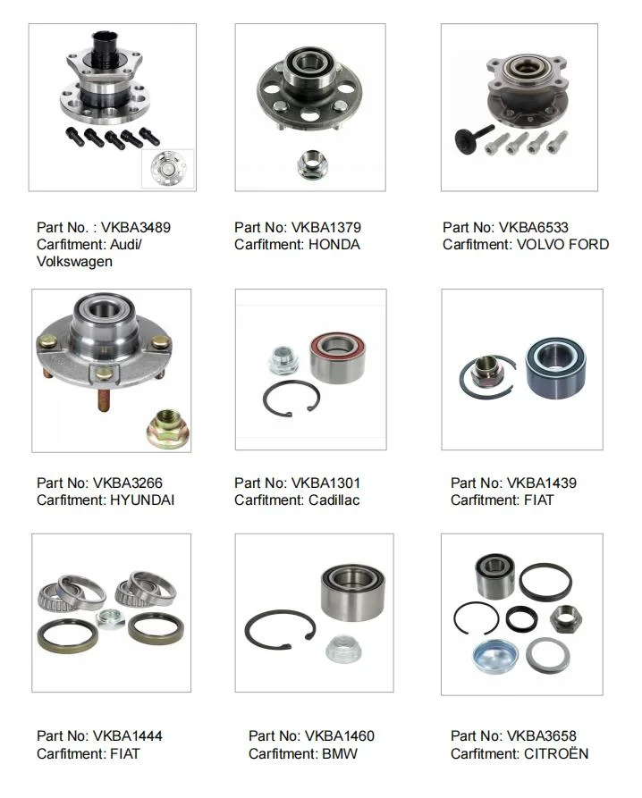 Kit de roulement de roue 713644930 Vkba6666 du moyeu de roulement de roue avant pour la voiture Chevrolet 13580135