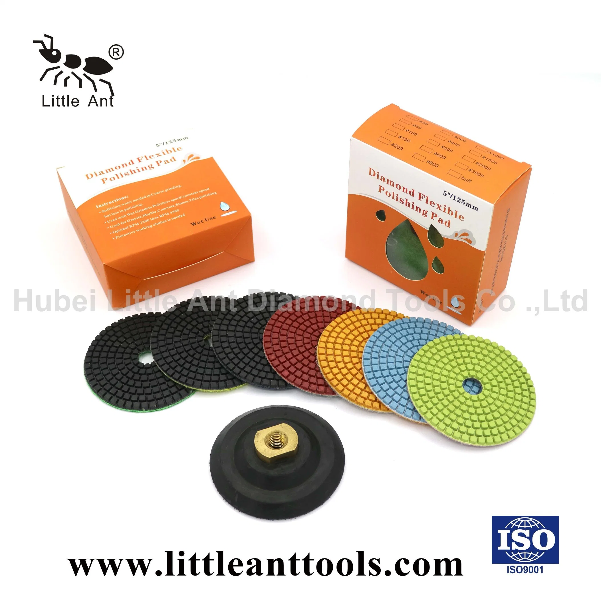 4"/100mm Diamond Abrasive Plate Hardware Tools Polishing Pad for Stone