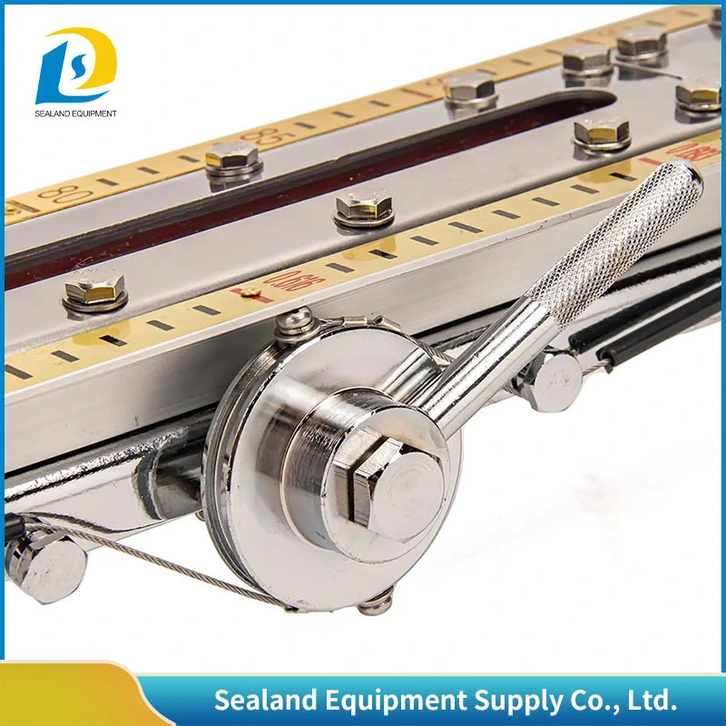 Sealand Factory Hi-Quality OEM Flat Type Glass Level Gauge for Oil or Water