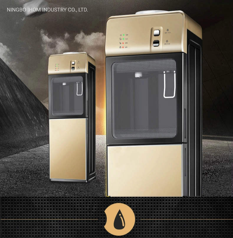 Standing Installation Hot and Cold Elegant Bottled Water Dispenser