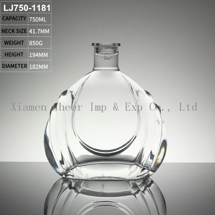 Top Grade Quality Glass Liquor Bottles